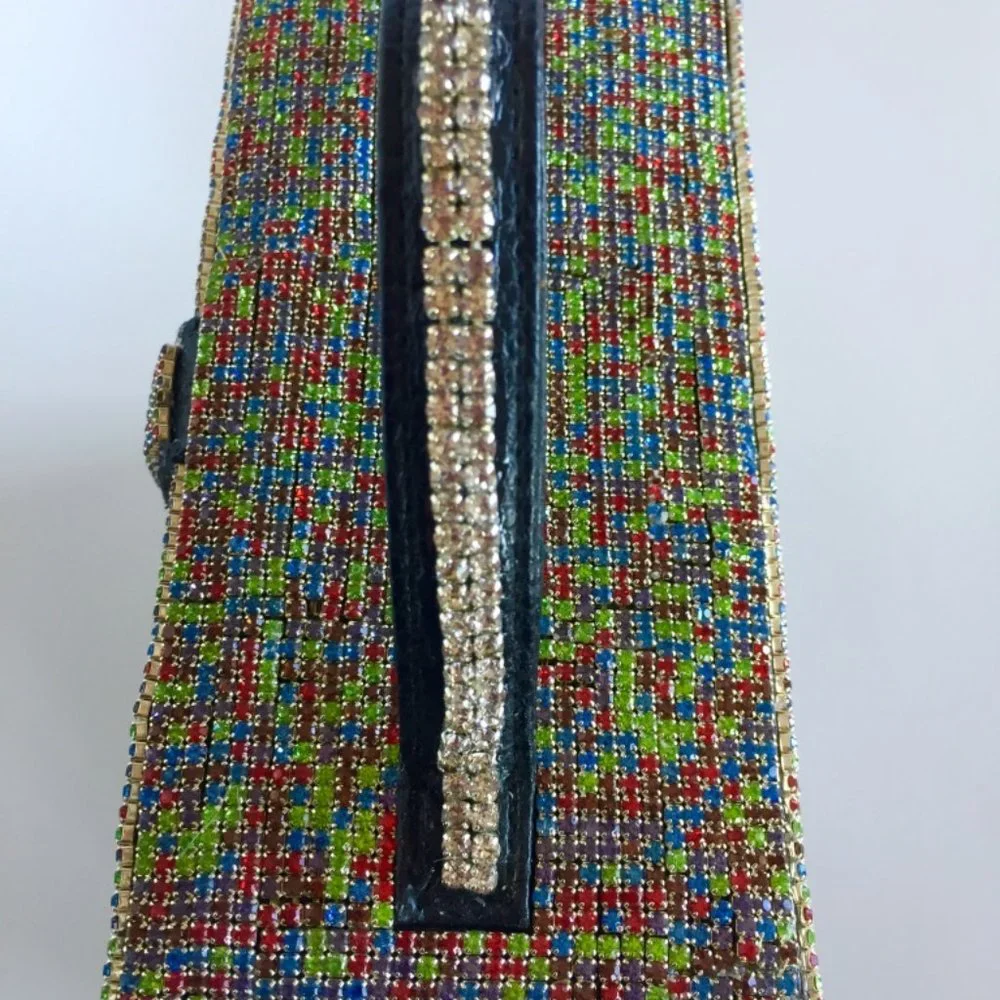 Handcrafted Upcycled Vintage Evening Bag - Picture 6 of 8